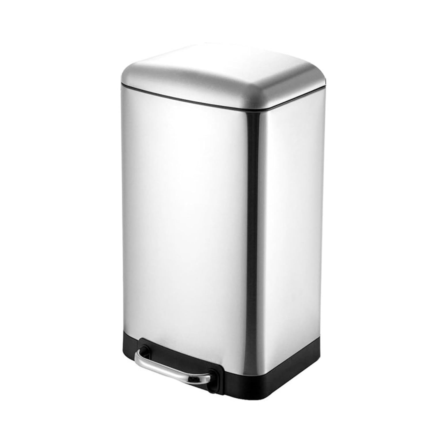 ゴミ箱 ふた付き 20L ダストボックス 角型 ペダル式 ごみ箱 スリム おしゃれ フタがゆっくり閉まる 抗菌 消臭 密閉 音無し 部屋 キッチン リビングルーム トイレ 浴室 オフィス用 スチール｜GOTO funny 店 7,693円
