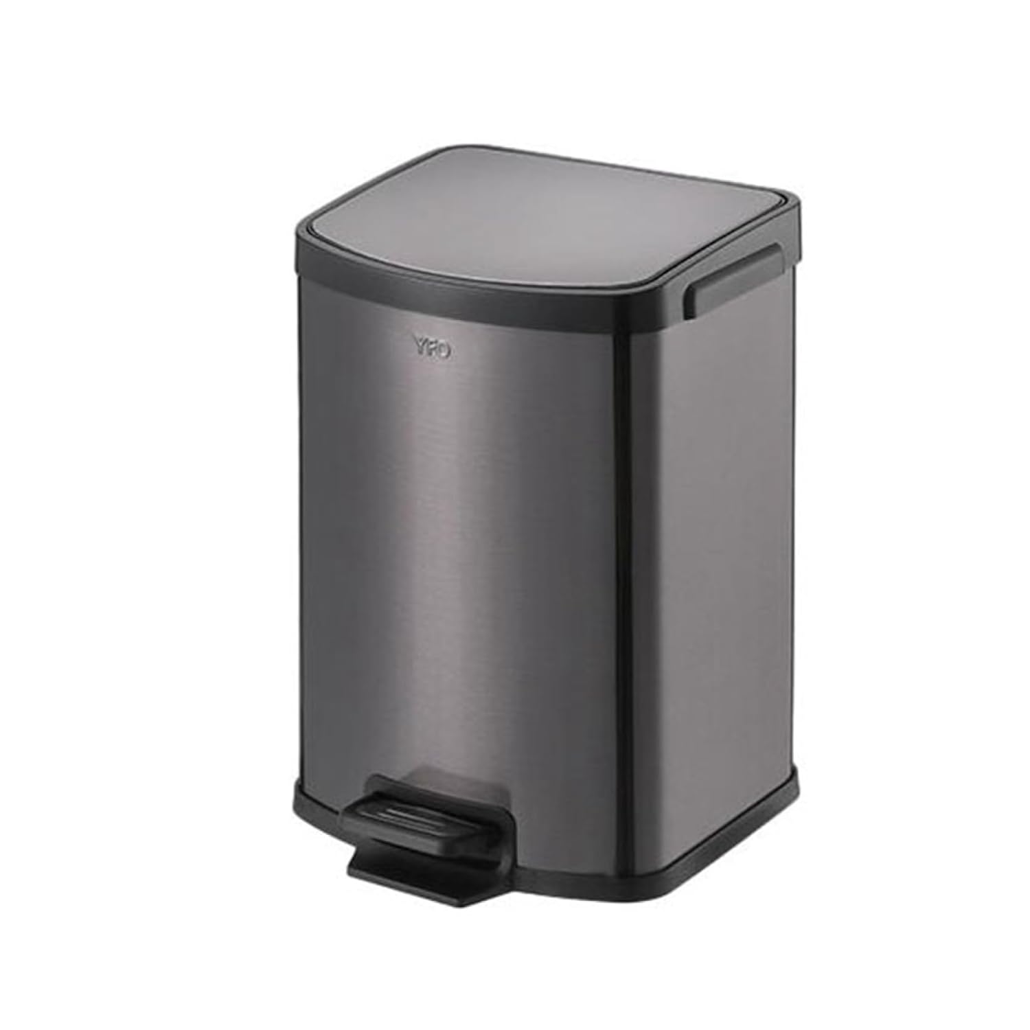 ゴミ箱 ふた付き 7L ダストボックス 角型 ペダル式 ごみ箱 スリム おしゃれ 抗菌 消臭 密閉 音無し 部屋 キッチン リビングルーム トイレ 浴室 オフィス用 スチール|GOTO funny 店