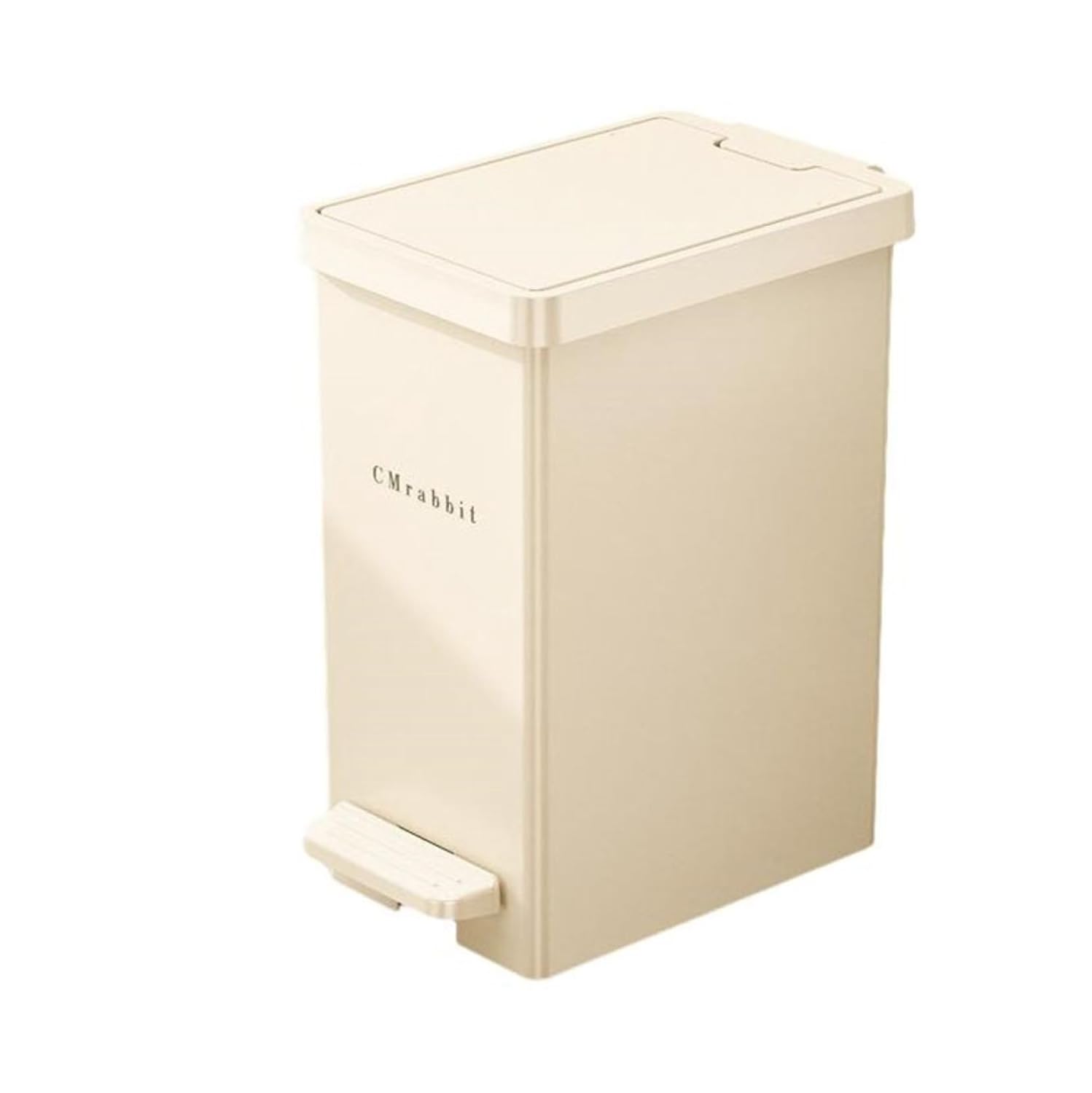 ゴミ箱 ふた付き 18L ダストボックス 角型 プッシュ ペダル式 ごみ箱 スリム おしゃれ 抗菌 消臭 密閉 音無し 部屋 キッチン リビングルーム トイレ 浴室 オフィス用 プラスチック