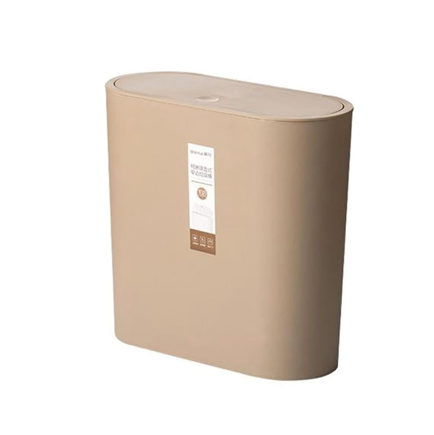 ゴミ箱 ふた付き 10L ダストボックス 角型 プッシュ式 ごみ箱 スリム おしゃれ 抗菌 消臭 密閉 音無し 部屋 キッチン リビングルーム トイレ 浴室 オフィス用 プラスチック