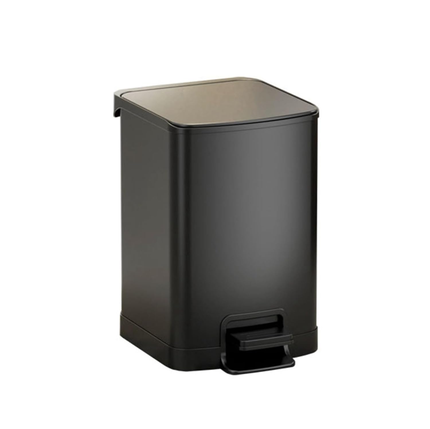 ゴミ箱 ふた付き 10L ダストボックス 角型 ペダル式 ごみ箱 スリム おしゃれ 抗菌 消臭 密閉 音無し 部屋 キッチン リビングルーム トイレ 浴室 オフィス用 スチール|GOTO funny 店