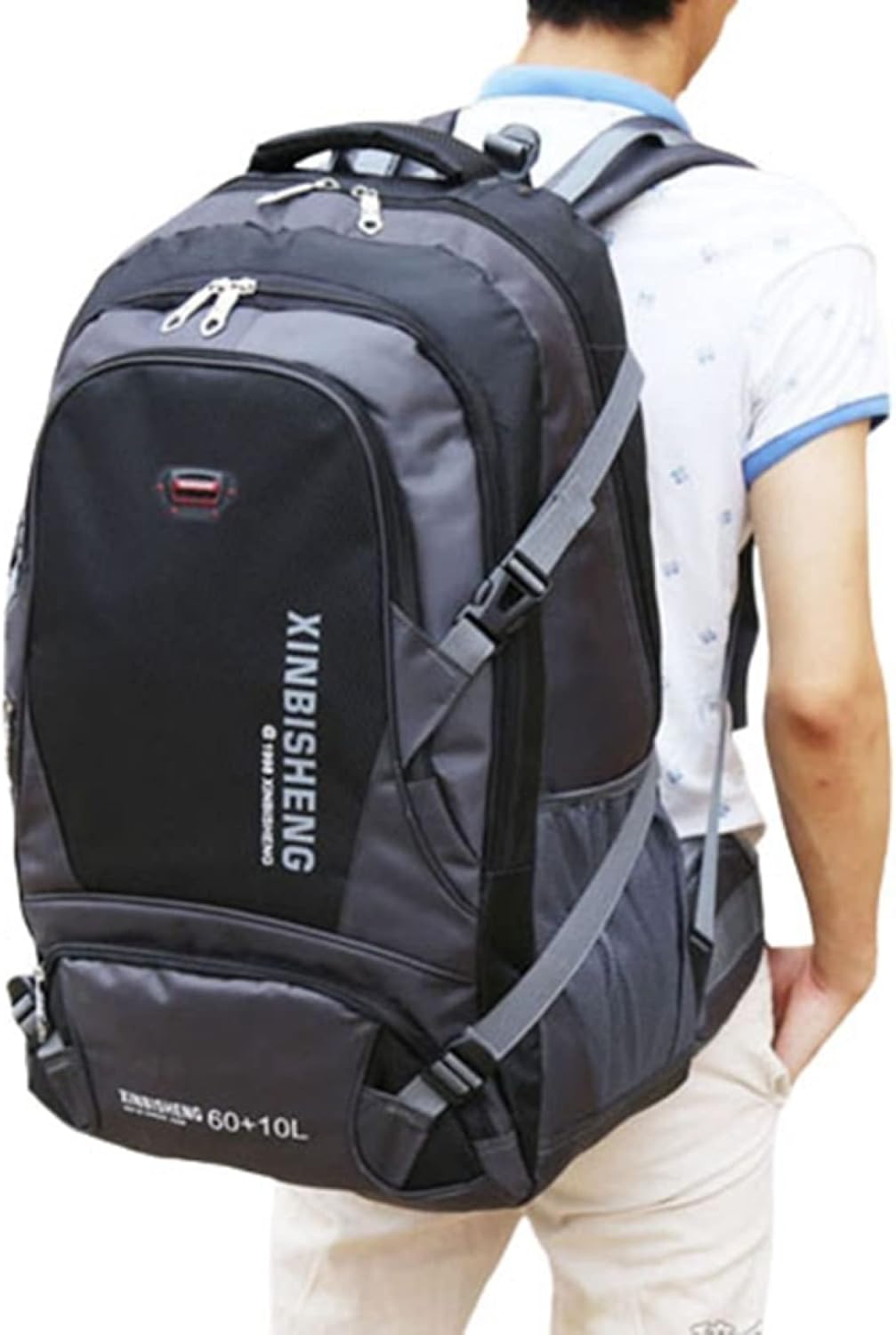 登山バッグ 70L 登山リュック 大容量 ザック 撥水・防汚 リュックサック バックパック 通気性 超軽量 収納性 多機能 男女兼用 旅行 防災 キャンプ ハイキング アウトドア