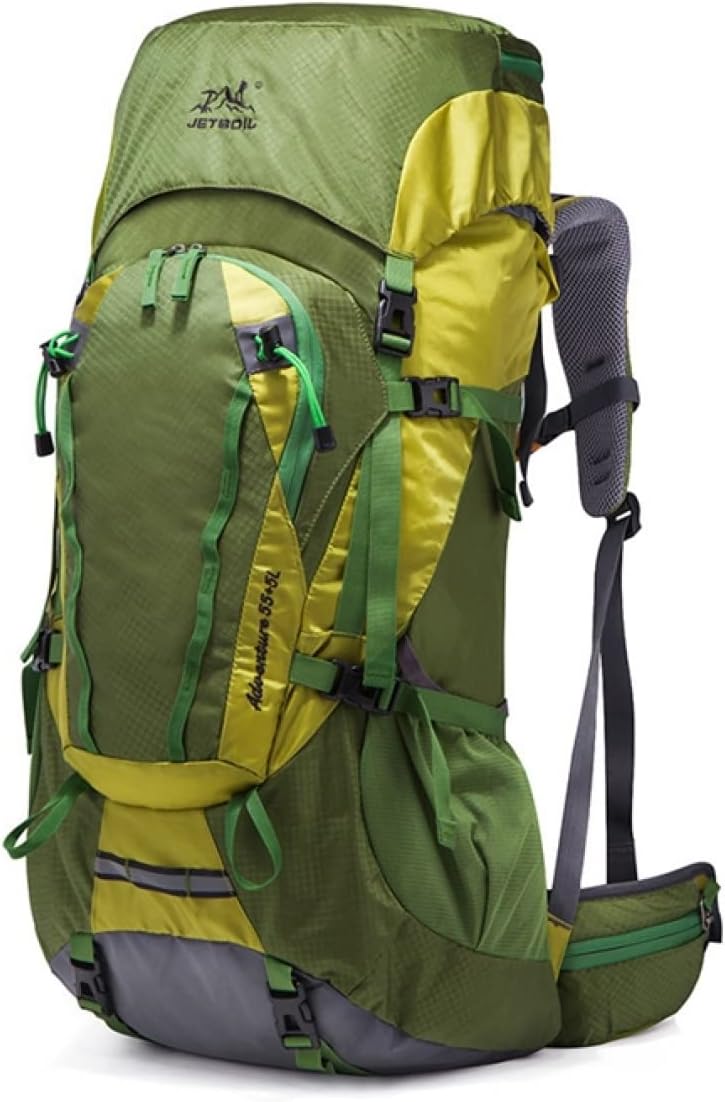 登山バッグ 60L 登山リュック 大容量 バックパック 防水 ザック リュックサック 男女兼用 多機能 収納性 超軽量 通気性 アウトドア 遠足 旅行 防災用 キャンプ