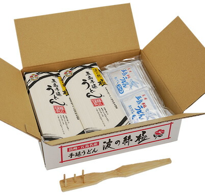 波の絲「極」10袋［あごだし・うどんすくい棒＋］
