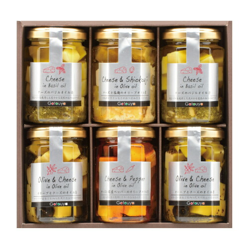 チーズのオリーブオイル漬