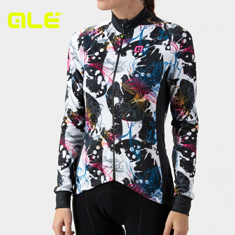 ALE(アレ)サイクルジャージ 秋冬 レディース[12℃/18℃対応]保温性 通気性 デザイン性 自転車 ロードバイク サイクルウェア おしゃれ(CHIOS LADY/23040400)