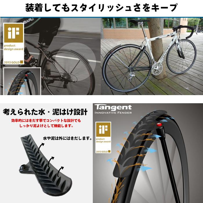 gorix ゴリックス 自転車 軽量 フェンダー