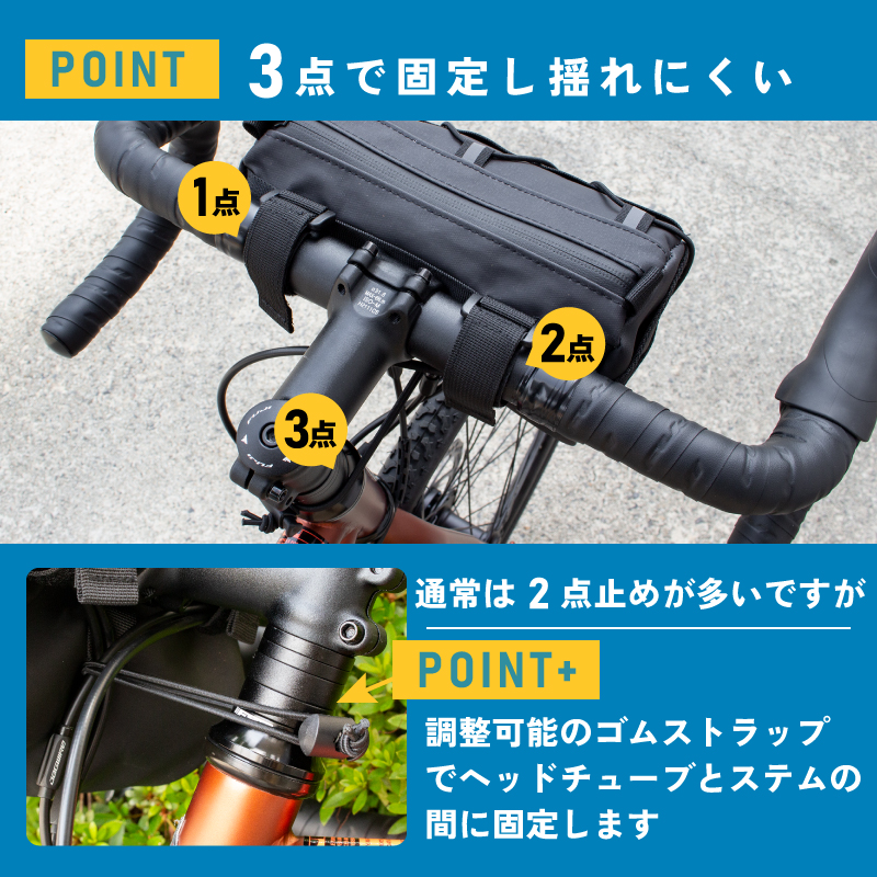 SALE／91%OFF】 GORIX ゴリックス フロントバッグ 自転車 防水撥水 防水ジッパー ロードバイク 紐付きシリンダー おしゃれ GX-AMIGO  ハンドルバッグ サイクルバッグ クロスバイク 自転車通勤 サイクリング 反射リフレクター 小物収納 バッグ  condominiotiradentes.com