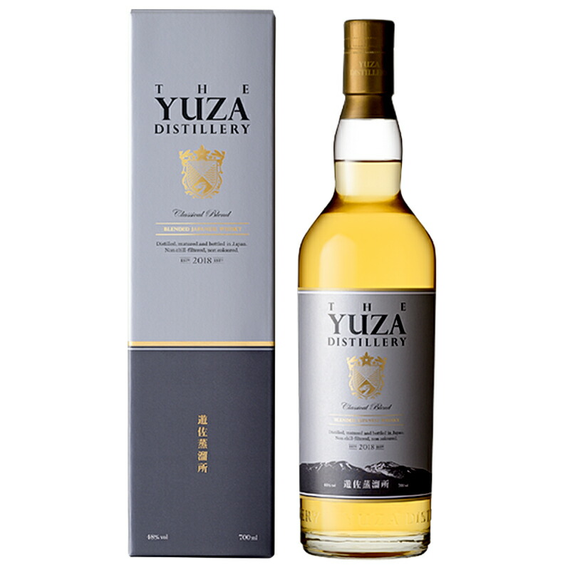 【正規販売店】YUZA ブレンデッド ジャパニーズウイスキー クラシカル・ブレンド 700ml 箱入 48度 1本 遊佐蒸留所 国産 【送料無料対象外地域有】