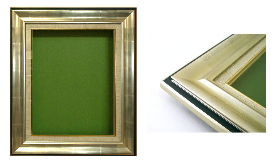 楽天市場】額縁：AS465/シルバー/6号サイズ : グーピルギャラリー