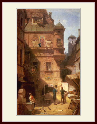 Carl Spitzweg・「Kunst und Wissenschaft」