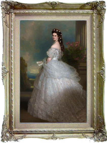 【特別仕様版】 ヴィンターハルター・「Elisabeth von Österreich 」（P6号） 20,586円