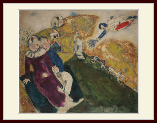 楽天市場】シャガール・「ロシアとロバとその他のものに」 : グーピル