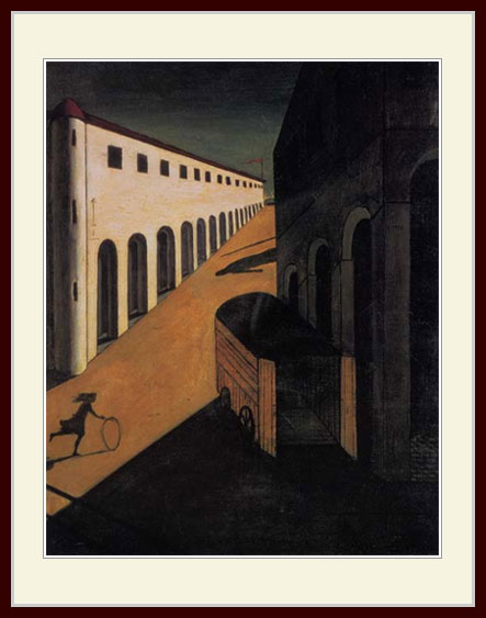 楽天市場】キリコ・「通りの神秘と憂鬱」 : グーピルギャラリー