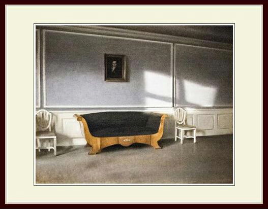 楽天市場】ヴィルヘルム ハンマースホイ（ハマスホイ）・「Interior