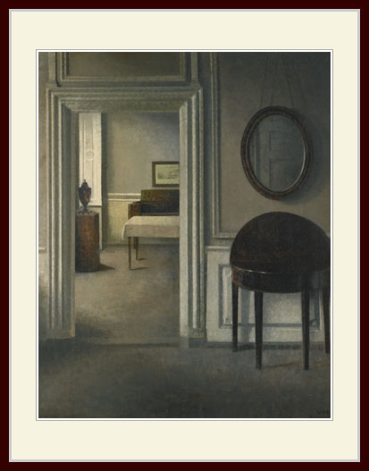 Vilhelm Hammershoi ヴィルヘルム・ハンマースホイ ハマスホイ
