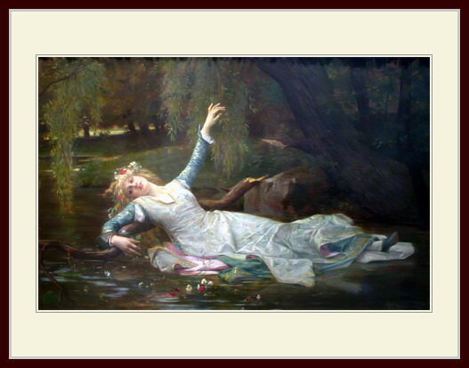 Alexandre Cabanel「Ophelia」