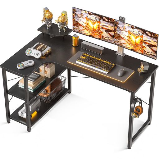 楽天市場】ODKゲーミングデスクL字パソコンデスク幅110デスクdesk机pc