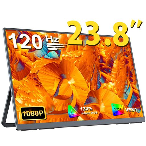 楽天市場】Newsoulモバイルモニター23.8インチモバイル