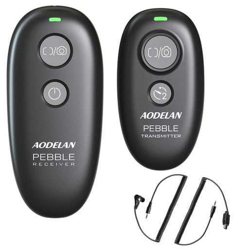 AODELANPebbleカメラワイヤレスリモートコントロールシャッターレリーズ