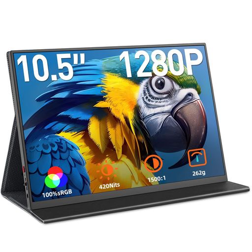 楽天市場】CASKINGモバイルモニター10.5インチタッチパネル10点タッチ