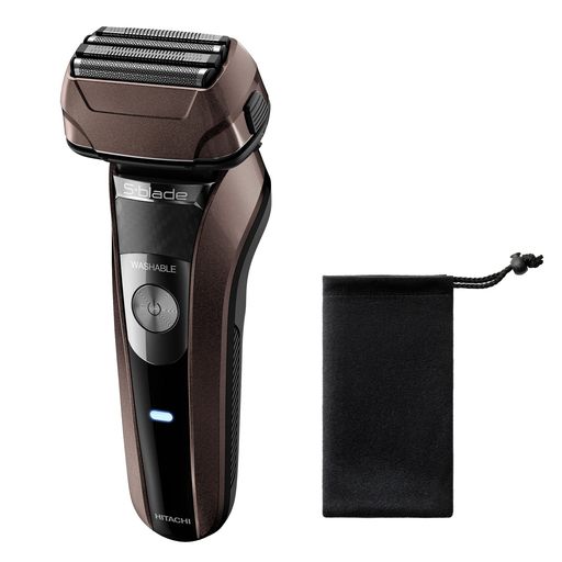 日立(HITACHI) 往復式 メンズシェーバー エスブレード ステンレス4枚刃 3Dヘッド RMH-F850B TD ダークブラウン|Gourdスポーツ店
