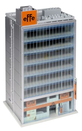 カトー(KATO)Nゲージブランドビル1シルバー23-438Cジオラマ用品