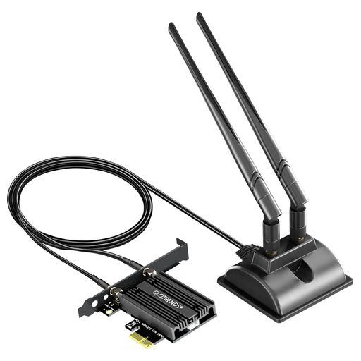 GLOTRENDSWi-Fi5PCIe無線lanカードBluetooth4.2内蔵のIntel7265モジュール対応OSはWindows11/10/7/Linux(MacOS/WindowsXPは非対応)2