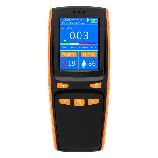 【2026年新型】高的確さオゾン濃さ価値付ける器0-50ppm資料保護すること4000件Type-C最終生産物(CSV堅苦しさ)相応うデジタルO3さがし当てる器オゾン/体温/湿度/AQI等しく価値付けるUSB申し受ける式多役立つことハンデ手合い納める入れもの付