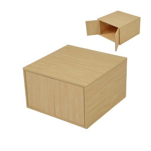 【横両開きボックス2個】OSJ収納ベッドユニット収納ボックス小上がりユニットベッド50x50x30cm組み合わせ自由自在収納ベンチ収納箱ベッド箱型ベッドフレームシングルサイズダブルサイズ