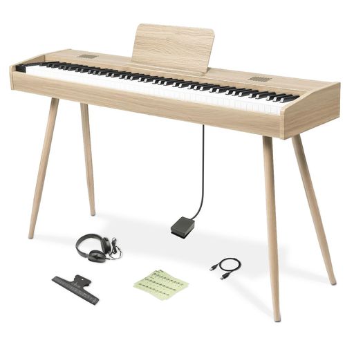 電子ピアノ 88鍵盤 ハンマーアクション 88鍵盤 木製 MIDI対応 楽天市場】WENCAI電子ピアノ88鍵盤ハンマーアクッションピアノ88鍵木製