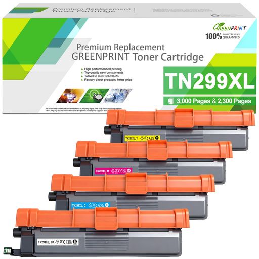 TN299XL299XL4色取り替えっこトナーカートリッジTN299XLBK/C/M/Y大電気容量黒いこと約3000ペイジ、色合い約2300ペイジ相応う機種茶飲み友だちBrotherL3240CDWHL-L3240CDWL3780CDW