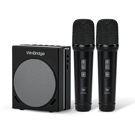 WWINBRIDGE大音量ポータブル拡声器スピーカーハンドマイクイベント/プロモーション/学校行事/講座などに適用