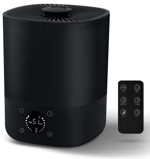 【 2025新登場 AI恒湿 UV除菌 】 加湿器 ハイブリッド式 (スチーム式 + 超音波式 1台2役) 蓋から給水 漏れない設計 マイナスイオン清浄 マイクロミスト加湿 タッチパネル 温度/湿度表示 切タ&hellip;｜Gourdスポーツ店