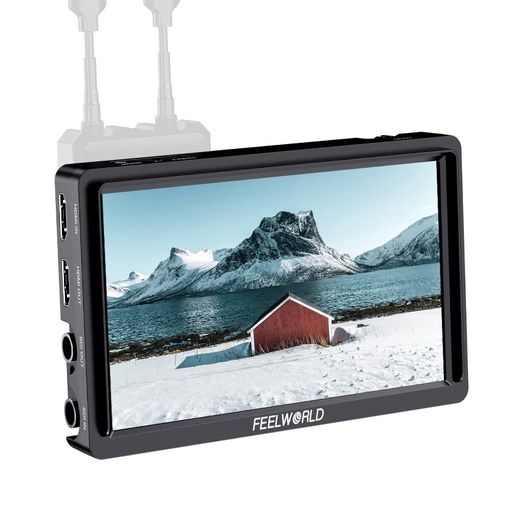 FEELWORLD FW568S 6in3D LUT砂紋写真機管する1920X1080盛りだくさん固定ディスク映写幕3G-SDI/4K HDMI入出力(F970外後ばらい振り出し一揃いの道具付き添い人)