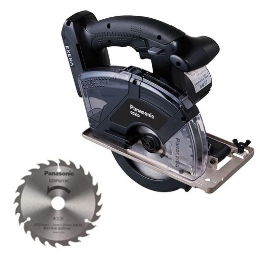 EXENA 申し受ける力強さ裁断師135 デュアル 14.4V/18V相応う (本体のみ/大工仕事刃付) 電動手道具 切りはなす コードレス 丸ノコ マルノコ 防塵 耐水 IP56 手ごわい 深さ合わせる役立つこと 飾り気の無い着脱 LED点火装置付 金細工職人切りはなす 大工仕事切りはなす…