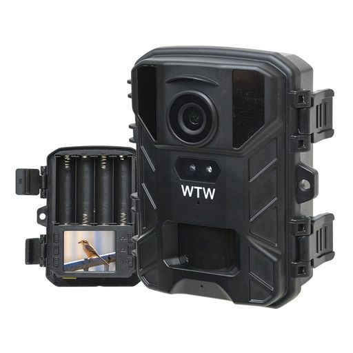 WTW塚本無線トレイルカメラ動画4K800万画素防犯カメラ熊害獣監視カメラ静止画5000万画素夜間撮影乾電池防水屋外屋内MicroSDカード長時間簡単設置電源不要ネット不要カラー液晶内蔵動体検…