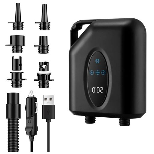OBESTサップ電動揚水機sup電動揚水機20PSI6つのノズル空気の状態入れ空気抜き両相応う自動小銃食い止める役立つことオーバーヒート保護すること役立つこと点火装置付き添い人ポータブルサップボードカヤックゴムボートインフレータブルボートエア…