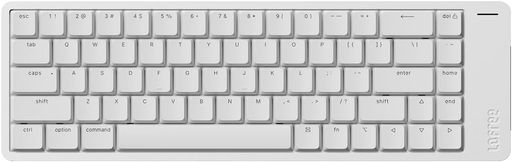Flow2ロープロファイルキーメカニカルキーボード-軽銀アロイ上半身・Surfer直線的取り替えっこ積み上げる申し受ける式無線電話3流行り物繋ぎ合わせる相応うWindows/MacOS用、英?申し合わせ技適公許手に入れる(しろがね色68)