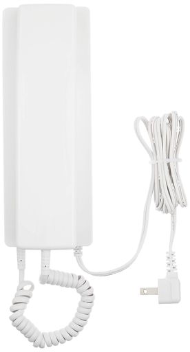 アイホンワンタッチドアホンヘッドホーン式親機と子機書き割り電話を掛ける型等しく電話を掛ける操作手順壁据え付け型白IE-1A