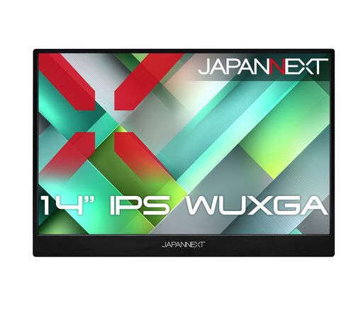 【ECサイト限定】JAPANNEXT 14インチ IPSパネル搭載 WUXGA(1920x1200)解像度 モバイルモニター JN-MD-Ei14WX miniHDMI USB-C アスペクト比 16:10 自立式キックスタンド搭載 フェルトケース同梱｜Gourdスポーツ店