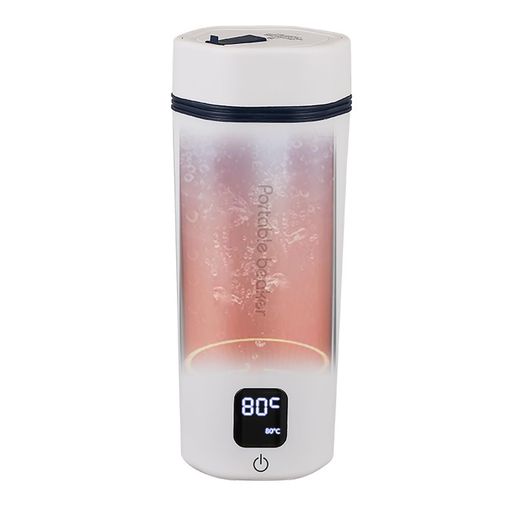 MACOLAUDER電気ケトル45°C~100°Cの6階段の温度お湯が沸かせる水筒5分沸騰450ml電気ポット304ステンレス小型300W消費電力一人用温度表示
