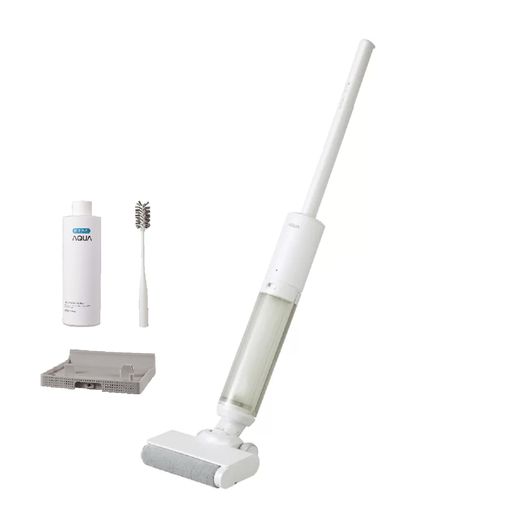 アクア　AQC-WX1P-W　水拭きフロア掃除機　ホワイト 楽天市場】☆AQUA 水拭きフロアクリーナー WIPEL AQC-WX1P-W