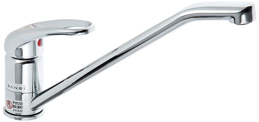 SANEI(サンエイ)シングルワンホール雑ぜ合わせる栓勝手もと用水の泡吐水取後ばらいは雄捩子式K87110JV-13
