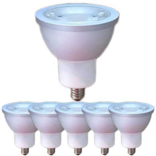 VIMTECHLED電球EZ10口金12VCOB6WJR50LEDスポットライト中角30度ハロゲン形50W~60W相当密閉器具対応(昼白色相当(5000K)6WEZ10口金(6個セット))