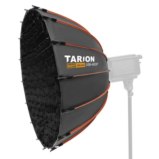 TARION90珊パラボリックソフトボックスワンタッチ着脱心積もり折りたたみ式ボーエンズマウントライト用ハニカムグリッド+ディフューザー+御徒面子付き添い人映像媒体年代順の継続点火装置素早さ点火装置映画化などに…