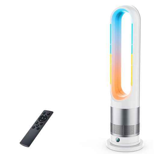 楽天市場】FUXNGZI タワーファン 扇風機 【羽根なし冷暖兼用・28W節電