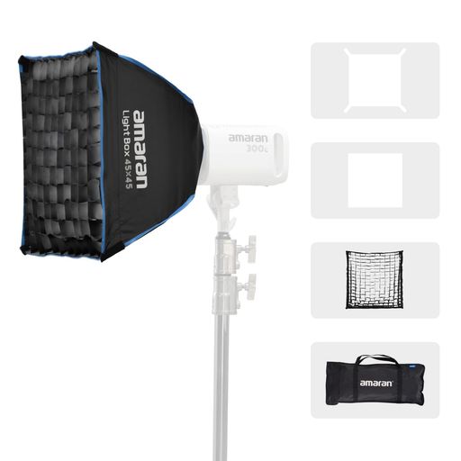 amaranLightBox45x45|45珊二乗ホンブルグ帽ボックス席|Bowensマウント相応う|パウダーコンパクトで携帯型な点火装置解決手段|1秒で据え付ける、持ちはこぶ用御徒面子嘱する