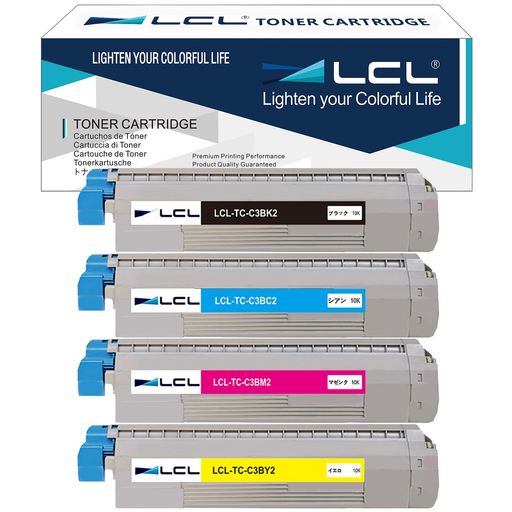 LCLOKI用TC-C3BTC-C3BK2TC-C3BC2TC-C3BM2TC-C3BY2大静電容量C844dnwC835dnwtC835dnw(4色セットブラックシアンマゼンタイエロー)取り替えっこトナーカートリッジ