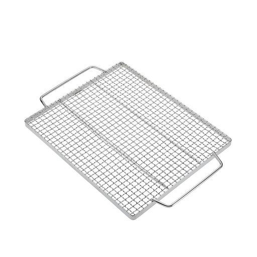 キャンピングムーン(CAMPINGMOON)極太ステンレス焼網バーベキューコンロ焚火台LサイズMT-045現行品専用替え網MT-045-W(クリップ金網)